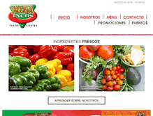 Tablet Screenshot of megatacos.com.mx